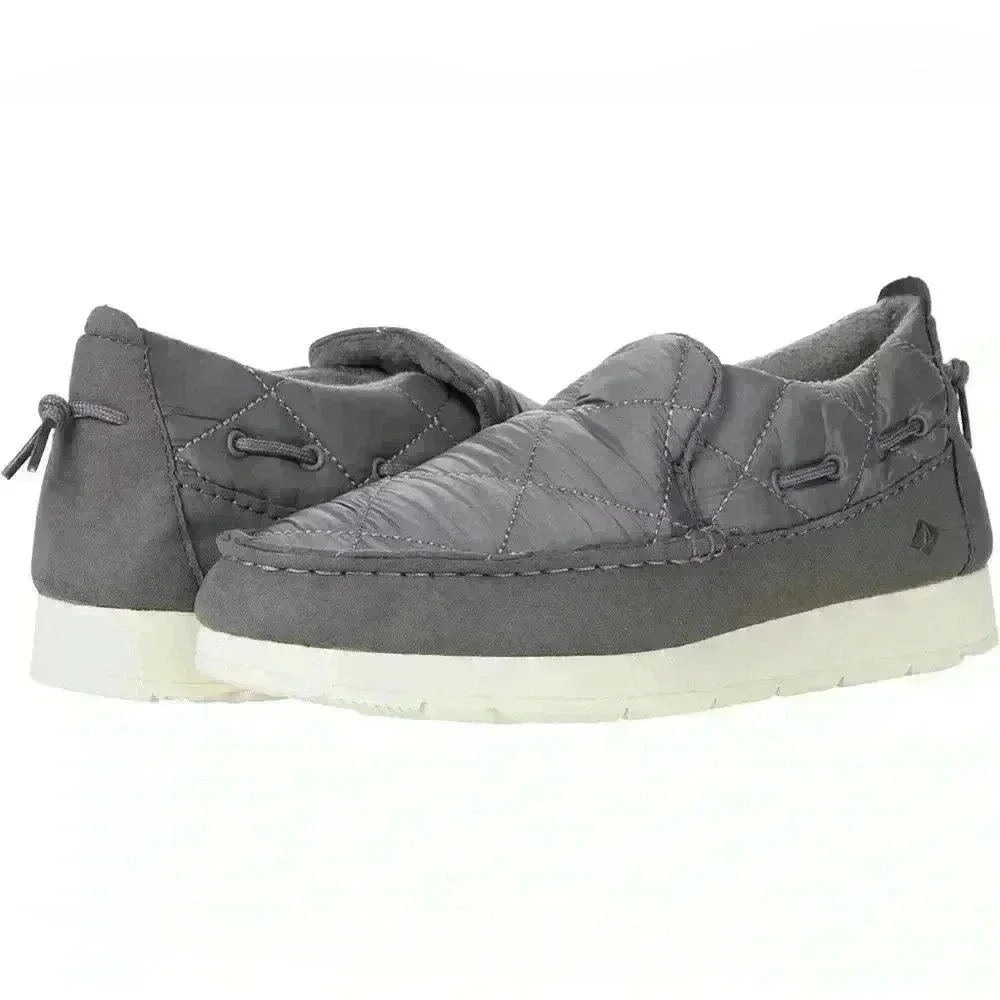Sperry Women's MOC-SIDER , GREY NYLON, Sz 7.5- New with tags - Picture 5 of 13